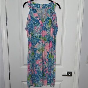 Lilly Pulitzer Fished My Wish Shift Dress